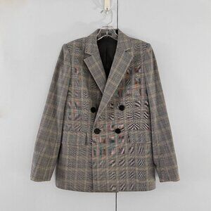 Theory Piazza Jacket in Maple Check